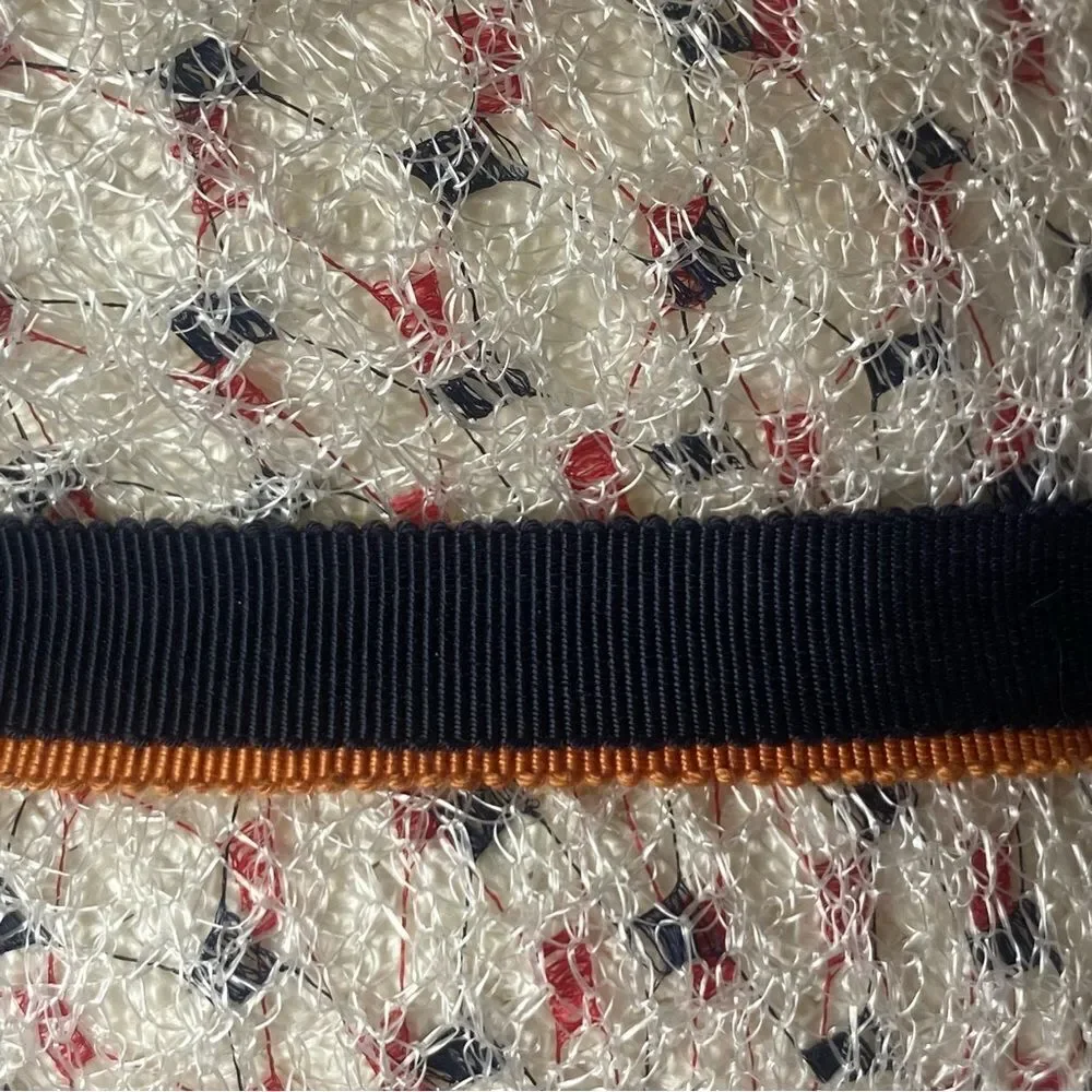 Sonni California Vintage Woven Pillbox Hat
